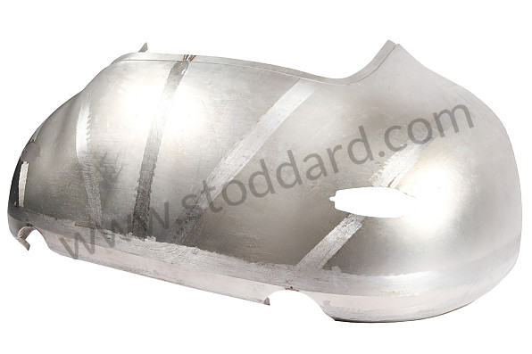 64450308100 - Complete 356A T2 TAIL PANEL for Porsche 356A &bull; 1958 &bull; 1600 Carrera Gs (692/2) &bull; Coupe A T2 &bull; Manual Gearbox, 4 Speed