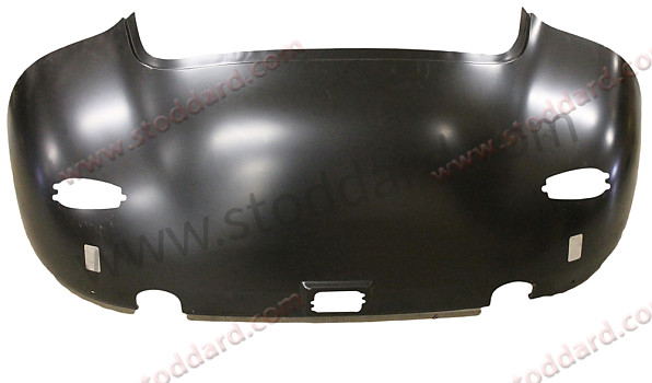 64450308105GRV - Rear Body Tail Panel. 356B T5 Coupe 1959-1961. for Porsche 356B T5 &bull; 1960 &bull; 1600 S (616/2 T5) &bull; Karmann Hardtop Coupe B T5 &bull; Manual Gearbox, 4 Speed