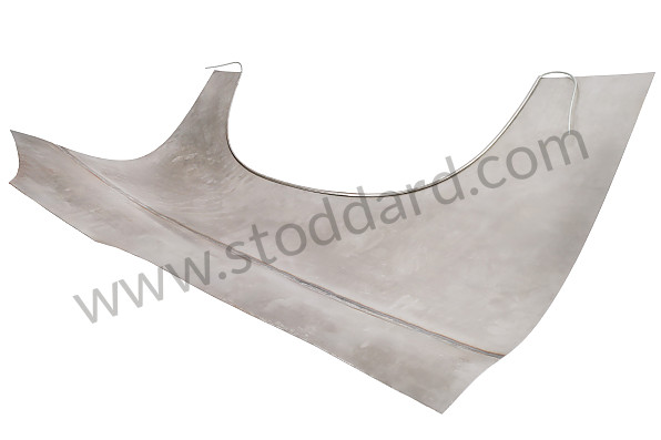 A64450360221 - WING REAR for Porsche 356A &bull; 1958 &bull; 1600 (616/1 T2) &bull; Cabrio A T2 &bull; Manual Gearbox, 4 Speed