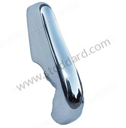 Front Bumper Guard, Left, 356 Pre-A And 356A T1. 260mm tall. This early version is a little wider at top and bottom. 260 MM / FRONT LEFT (64450503100)