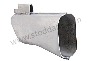 Rear Bumper Guard Exhaust Funnel For 356B And 356C  (64450503706)