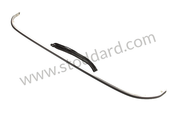 64450504107 - MOULDING for Porsche 356B T6 &bull; 1961 &bull; 1600 (616/1 T6) &bull; Cabrio B T6 &bull; Manual Gearbox, 4 Speed