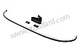Rear Bumper Deco With Insert And Base Gasket. For 356 And 356A.