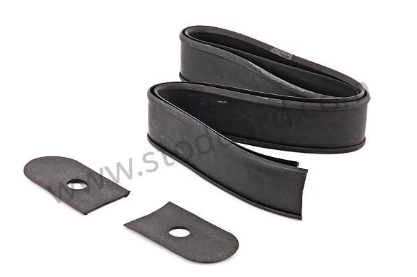 64450504900 - Backing rubber front for Porsche 356A &bull; 1955 &bull; 1600 S (616/2) &bull; Cabrio A T1 &bull; Manual Gearbox, 4 Speed