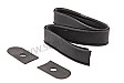 Backing rubber front