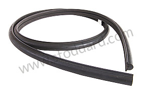 Front Bumper Deco Rubber Insert, 356 356A FRONT