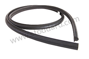 Front Bumper Deco Rubber Insert, 356 356A FRONT (64450541100)