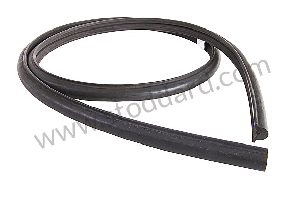 64450541100 - Front Bumper Deco Rubber Insert, 356 356A for Porsche 356A &bull; 1955 &bull; 1300 (506/2) &bull; Cabrio A T1 &bull; Manual Gearbox, 4 Speed