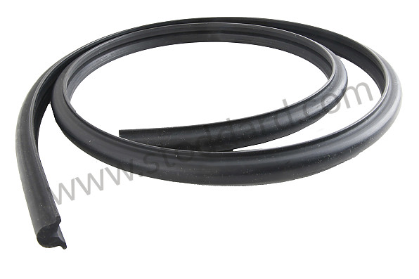 64450541300 - Rear Bumper Deco Rubber Insert 356, 356A for Porsche 356A &bull; 1955 &bull; 1300 (506/2) &bull; Cabrio A T1 &bull; Manual Gearbox, 4 Speed