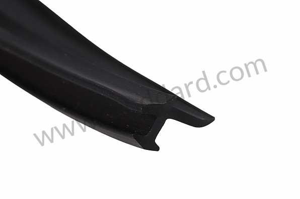 64450543305 - Bumper And Side Deco Base Beading, 356B 356C. 164 Long 4165 MM for Porsche 356C &bull; 1963 &bull; 1600 C (616/15) &bull; Cabrio C &bull; Manual Gearbox, 4 Speed