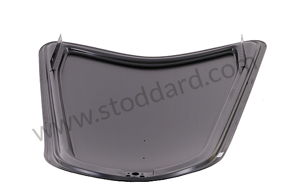 64451101005GRV - Front Trunk Lid For 356B T5, for Porsche 356B T5 &bull; 1959 &bull; 1600 (616/1 T5) &bull; Cabrio B T5 &bull; Manual Gearbox, 4 Speed