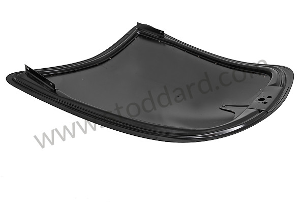 NLA51101007GRV - Front Trunk Lid For 356C for Porsche 356C &bull; 1963 &bull; 1600 Sc (616/16) &bull; Coupe Karmann C &bull; Manual Gearbox, 4 Speed