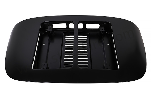 NLA51200106L - Complete Engine Lid, With Louvers For 356B T6 And 356C Coupe for Porsche 