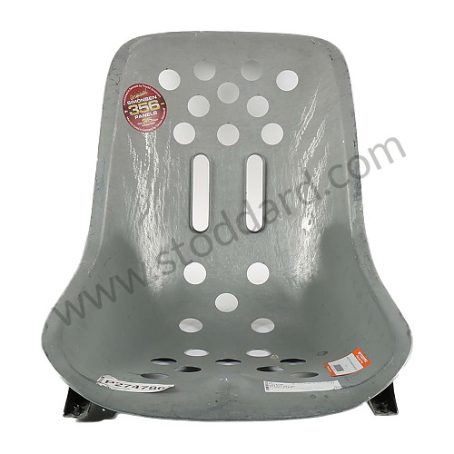 SMS521061S - 356 Speedster Steel Seat Bucket for Porsche 
