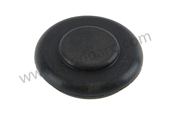 64453130800 - Rubber Hinge Pin Access Hole Step Plate Plug for Porsche 356C &bull; 1963 &bull; 1600 C (616/15) &bull; Cabrio C &bull; Manual Gearbox, 4 Speed
