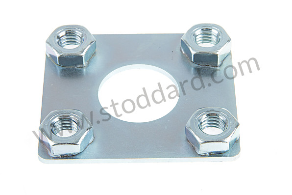 A64453131000 - THREADED PLATE for Porsche 356C &bull; 1963 &bull; 1600 C (616/15) &bull; Cabrio C &bull; Manual Gearbox, 4 Speed
