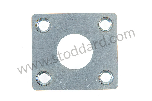 A64453131000 - THREADED PLATE for Porsche 356C &bull; 1963 &bull; 1600 C (616/15) &bull; Cabrio C &bull; Manual Gearbox, 4 Speed