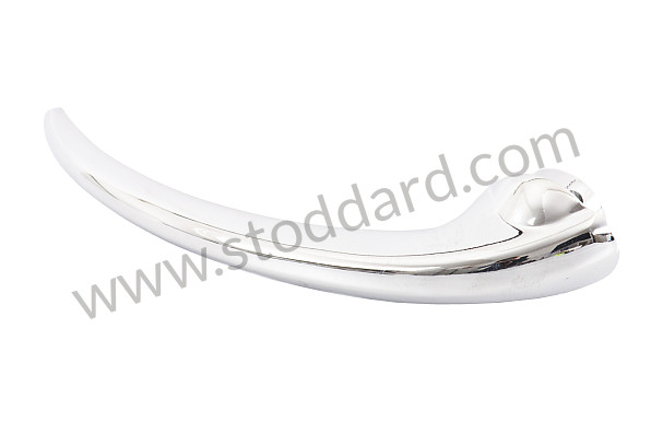 64453161102 - Chrome Inner Door Handle For 356A T2, 356B, And 356C for Porsche 356C &bull; 1963 &bull; 2000 Carrera Gs (587/1) &bull; Coupe C &bull; Manual Gearbox, 4 Speed