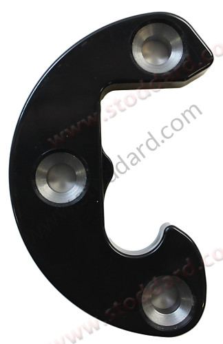 64453170101 - Door Striker Plate, Left For 356A T2, 356B, And 356C for Porsche 356B T6 &bull; 1961 &bull; 1600 (616/1 T6) &bull; Cabrio B T6 &bull; Manual Gearbox, 4 Speed
