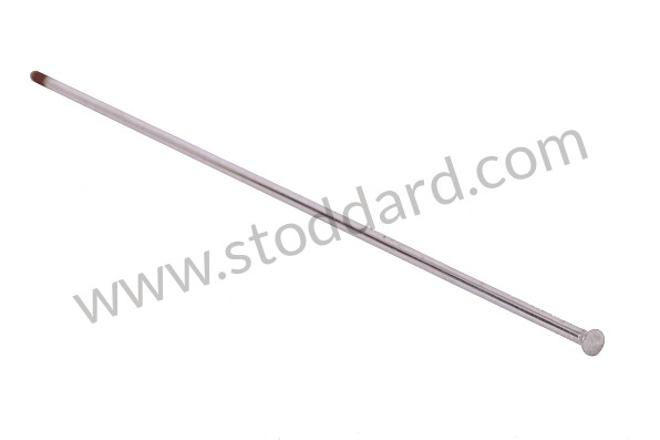 NLA54123120 - Chrome Windshield Tension Rod 356 Cabriolet for Porsche 356C &bull; 1963 &bull; 1600 C (616/15) &bull; Cabrio C &bull; Manual Gearbox, 4 Speed