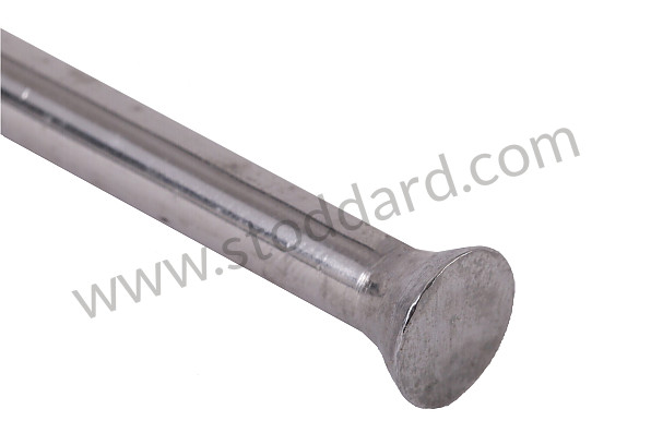 NLA54123120 - Chrome Windshield Tension Rod 356 Cabriolet for Porsche 356C &bull; 1963 &bull; 1600 C (616/15) &bull; Cabrio C &bull; Manual Gearbox, 4 Speed