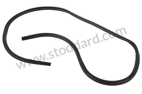 64454190141 - Upper Windshield Seal, 356 Speedster, Convertible D And Roadster for Porsche 356A &bull; 1955 &bull; 1300 S (589/2) &bull; Speedster A T1 &bull; Manual Gearbox, 4 Speed