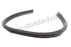Lower Windshield To Cowl Rubber Seal For Convertible D And Roadster LOWER