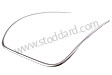 Front Windshield Trim, Left, For 356B T6 And 356C Coupe