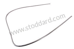 Front Windshield Trim, Right, For 356, 356A And 356B T5 Coupe And Cabriolet 4 Versions available for this part