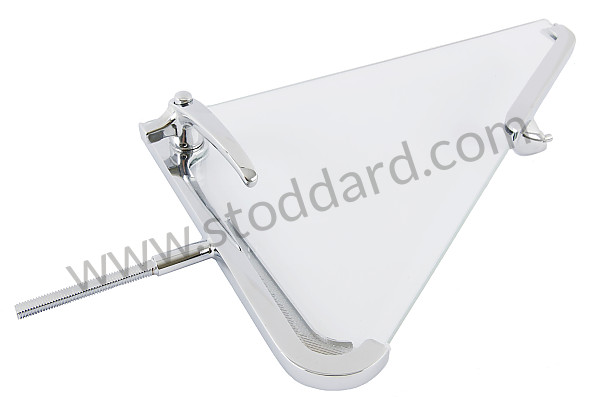 A64454205126 - SIDE WINDOW COMPLETE WITH LATCH for Porsche 356C &bull; 1963 &bull; 1600 C (616/15) &bull; Cabrio C &bull; Manual Gearbox, 4 Speed