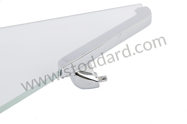 A64454205126 - SIDE WINDOW COMPLETE WITH LATCH for Porsche 356C &bull; 1963 &bull; 1600 C (616/15) &bull; Cabrio C &bull; Manual Gearbox, 4 Speed