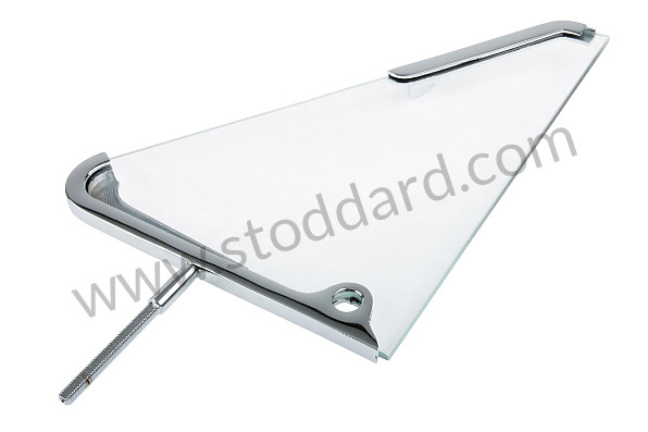 A64454205826 - SIDE WINDOW WITHOUT LATCH for Porsche 356C &bull; 1963 &bull; 1600 C (616/15) &bull; Cabrio C &bull; Manual Gearbox, 4 Speed