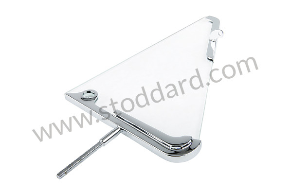 A64454205830 - SIDE WINDOW WITHOUT LATCH for Porsche 356B T5 &bull; 1959 &bull; 1600 (616/1 T5) &bull; Cabrio B T5 &bull; Manual Gearbox, 4 Speed