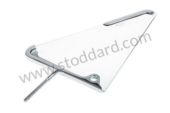 A64454205830 - SIDE WINDOW WITHOUT LATCH for Porsche 356B T5 &bull; 1959 &bull; 1600 (616/1 T5) &bull; Cabrio B T5 &bull; Manual Gearbox, 4 Speed