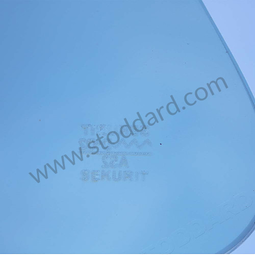 64454210531S - Vent Glass, Tinted, Left or Right for 356A T2, 356B 356C Cabriolet. With Original Small Sekurit Markings for Porsche 356B T5 &bull; 1959 &bull; 1600 (616/1 T5) &bull; Cabrio B T5 &bull; Manual Gearbox, 4 Speed