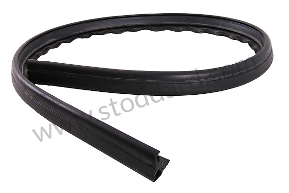 64454292941 - Black Side Window Seal On Convertible Top, 356 Convertible D And Roadster for Porsche 
