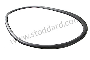 RUBBER SEAL FOR REAR WINDOW IN FIXED AND REMOVABLE KARMANN HARDTOP   (A64454590160)