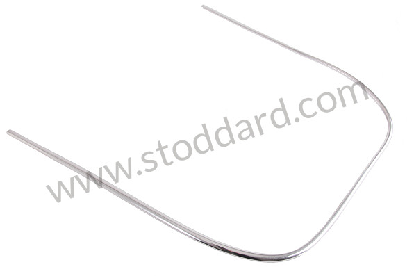 NLA54591100 - Rear Window Glass Trim, Left, For 356A And 356B T5 Coupe for Porsche 356B T5 &bull; 1960 &bull; 1600 Super 90 (616/7 T5) &bull; Coupe B T5 &bull; Manual Gearbox, 4 Speed