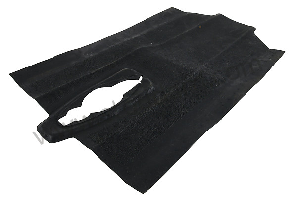 NLA55111107 - Rubber Tunnel Floor Mat For 356C 1964-65 356C Sc.  For Cars With Lever Heat Control for Porsche 