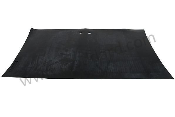 64455110300 - Rubber Luggage Compartment Trunk Liner Mat, For 356A, And 356B T5 for Porsche 356A &bull; 1955 &bull; 1300 (506/2) &bull; Cabrio A T1 &bull; Manual Gearbox, 4 Speed