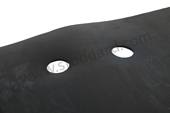 64455110300 - Rubber Luggage Compartment Trunk Liner Mat, For 356A, And 356B T5 for Porsche 356A &bull; 1955 &bull; 1300 (506/2) &bull; Cabrio A T1 &bull; Manual Gearbox, 4 Speed