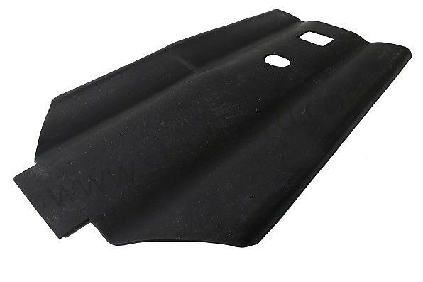 A64455111100 - RUBBER BASE TUNNEL for Porsche 356A &bull; 1956 &bull; 1300 (506/2) &bull; Cabrio A T1 &bull; Manual Gearbox, 4 Speed
