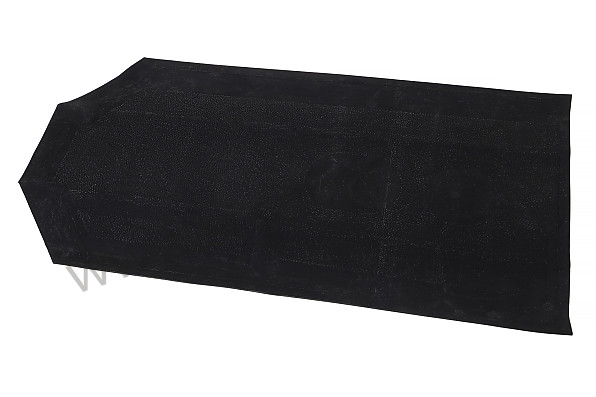 NLA55111101 - Rubber Tunnel Floor Mat For 356A 1957.5-1959. for Porsche 356A &bull; 1957 &bull; 1300 (506/2) &bull; Cabrio A T1 &bull; Manual Gearbox, 4 Speed