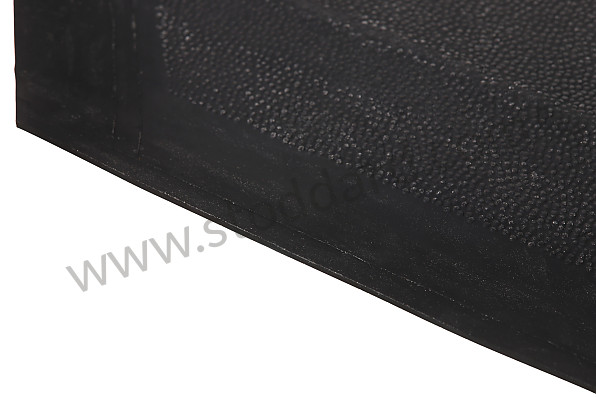 NLA55111101 - Rubber Tunnel Floor Mat For 356A 1957.5-1959. for Porsche 356A &bull; 1957 &bull; 1300 (506/2) &bull; Cabrio A T1 &bull; Manual Gearbox, 4 Speed