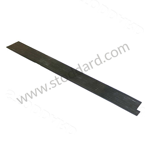 64455111500 - Rubber Door Sill Step Plate, Left, Cut At An Angle For Perfect Fit. For 356 for Porsche 356A &bull; 1955 &bull; 1300 (506/2) &bull; Cabrio A T1 &bull; Manual Gearbox, 4 Speed