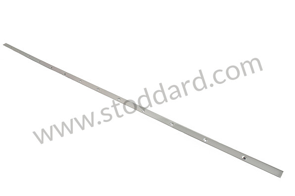 NLA55111900 - Narrow Aluminum Strip Against Door Bottom, 2 Required Per Car. All 356. for Porsche 356C &bull; 1963 &bull; 1600 C (616/15) &bull; Cabrio C &bull; Manual Gearbox, 4 Speed