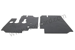 Wooden Pedal Floor Board Set, For 356A Left-hand drive
