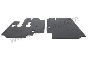 Wooden Pedal Floor Board Set, For 356A Left-hand drive (64455160100)