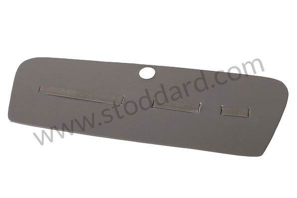 NLA55203700 - Glove Box Lid Liner All 356 B, Gray With Elastic Straps. for Porsche 356B T5 &bull; 1959 &bull; 1600 (616/1 T5) &bull; Cabrio B T5 &bull; Manual Gearbox, 4 Speed