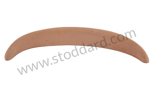 64455231140 - Wooden Dash Eyebrow Instrument Gauge Cluster Shade For 1955 Speedster for Porsche 